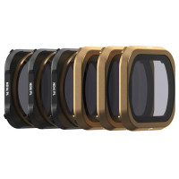 Фильтры PolarPro ND4/PL, ND8/PL, ND16/PL, ND4, ND8, ND16 Cinema Series для DJI Mavic 2 Pro