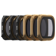 Фильтры PolarPro ND4/PL, ND8/PL, ND16/PL, ND4, ND8, ND16 Cinema Series для DJI Mavic 2 Pro