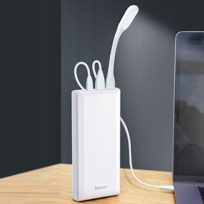 Внешний аккумулятор Baseus Mini JA 30000 mAh White