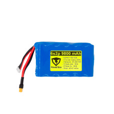 Аккумулятор FPV 6S2p Powerbox 9800mAh, 25.2V, 90А
