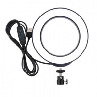 Кольцевая USB LED лампа Puluz PU378 6.2" (16см)