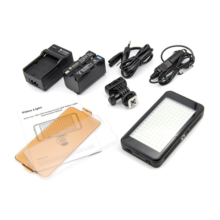 Накамерный свет PowerPlant VL011A-150