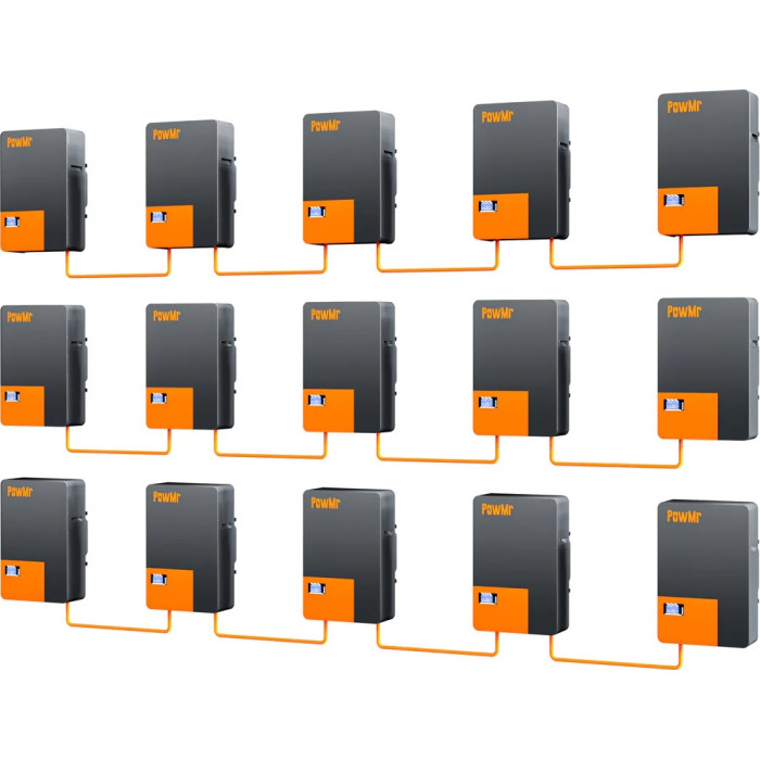 Интеллектуальная батарея PowMr LiFePO4 POW-100AH-51.2V, 5120W*h