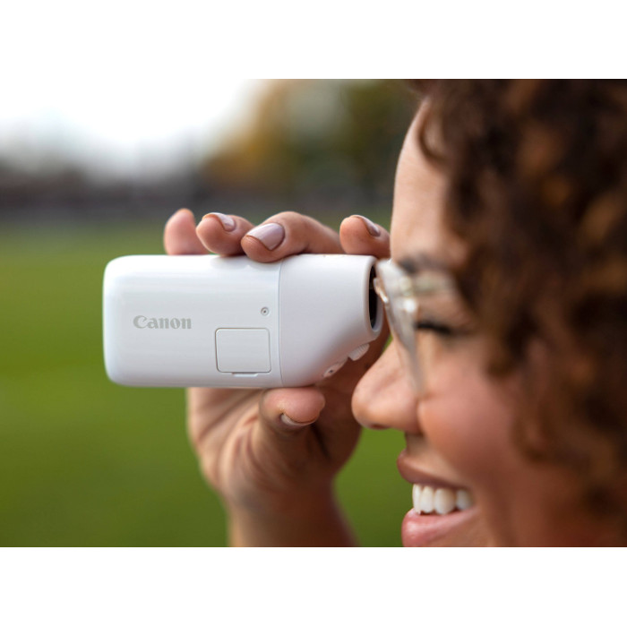 Canon Цифровая фотокамера-монокуляр Powershot Zoom White kit