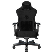 Офисное кресло T-Pro 2 XL Anda Seat Black Fabric Льняная ткань Black