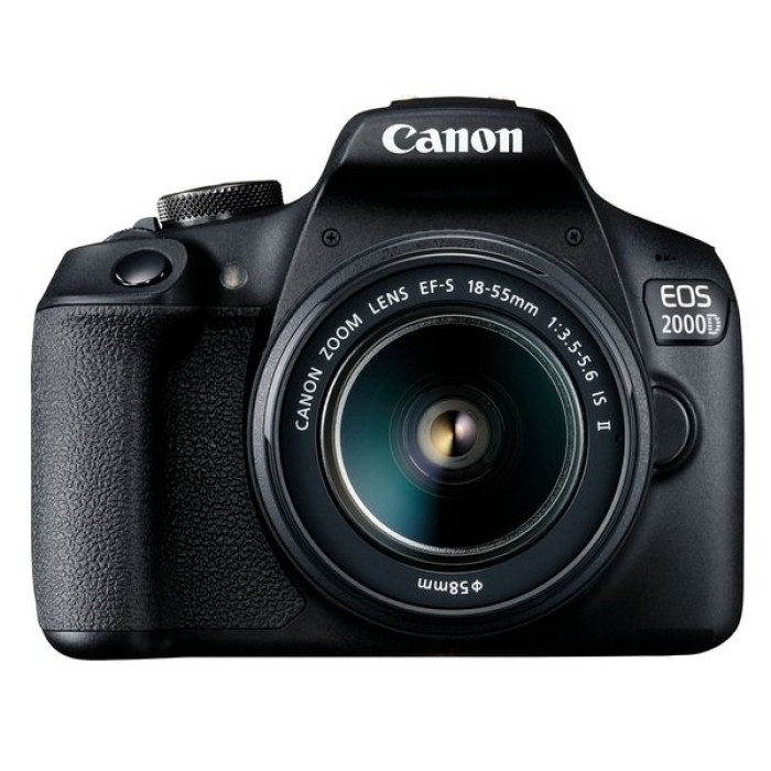 Canon EOS 2000D[+ объектив 18-55 IS II + сумка SB130 + карта памяти SD16GB]