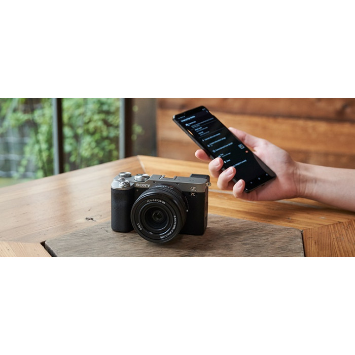 Sony Цифр. фотокамера Alpha 7C Kit 28-60mm silver ILCE7CLS.CEC