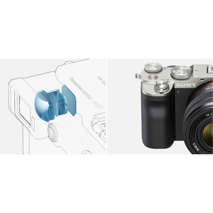 Sony Цифр. фотокамера Alpha 7C Kit 28-60mm silver ILCE7CLS.CEC