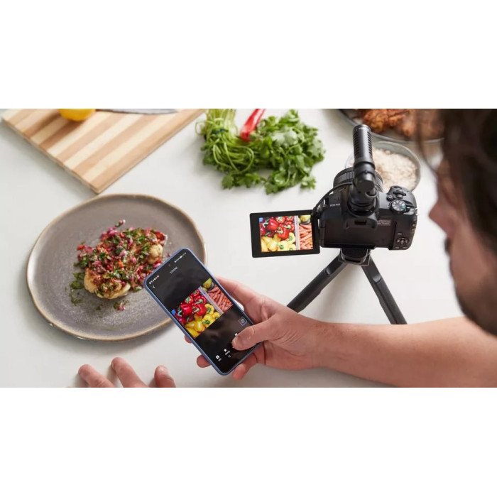 Canon Цифровая фотокамера EOS R50 + RF-S 18-45 IS STM + RF-S 55-210 IS STM Black