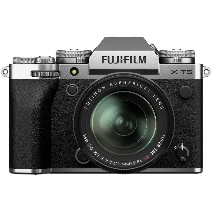 Fujifilm Цифровая фотокамера X-T5+XF 18-55mm F2.8-4 Kit Silver