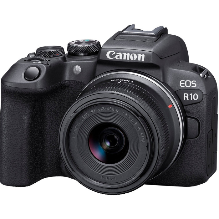 Canon Цифр. фотокамера EOS R10 + RF-S 18-45 IS STM + адаптер EF-RF