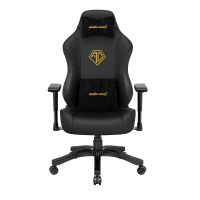 Геймерское кресло Phantom 3 L Anda Seat Black/Gold Кожа ПВХ Black/Gold