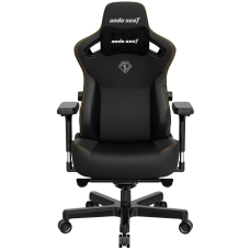 Геймерское кресло Kaiser 3 XL Anda Seat Black Кожа ПВХ Black