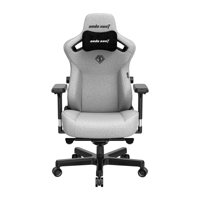 Офисное кресло Kaiser 3 XL Anda Seat Grey Fabric Льняная ткань Gray
