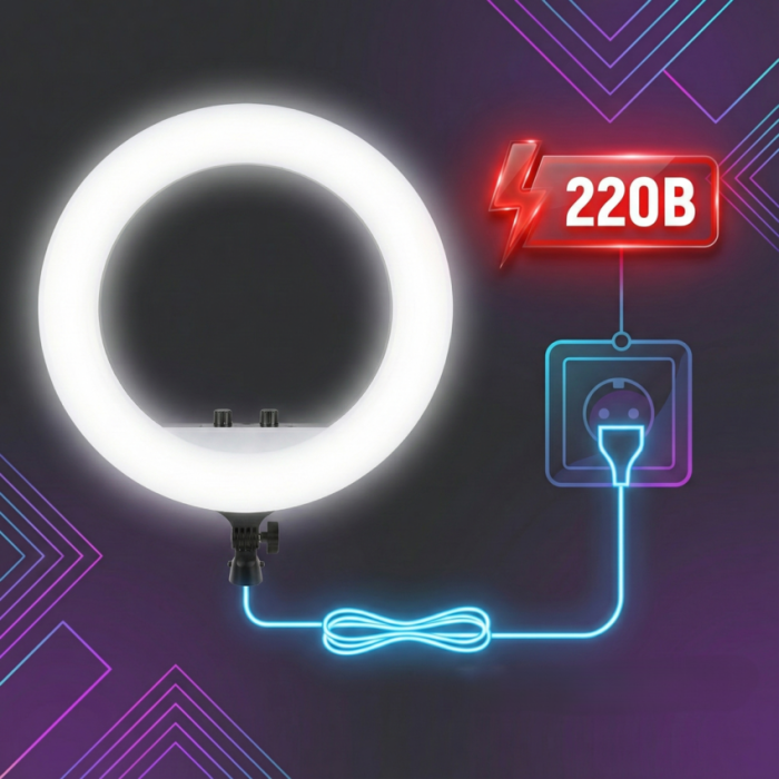 Кольцевая лампа Fill Light RL-18 45cm Original (Черный)