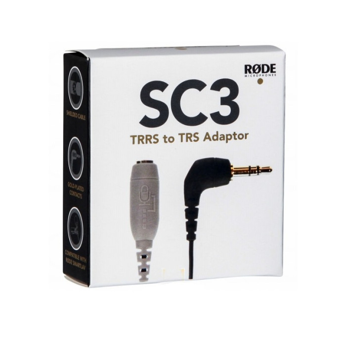 RODE SC3 miniJack adapter