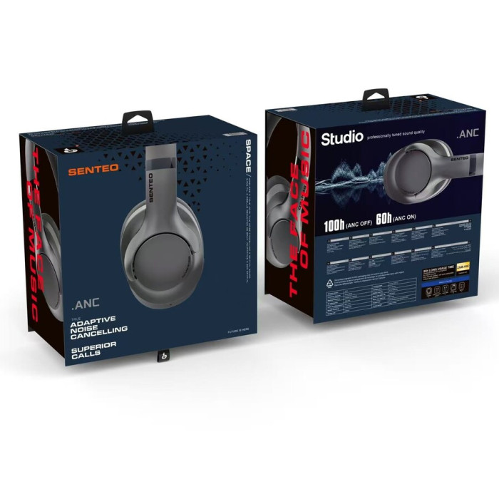 Беспроводные наушники SENTEO SPACE studio (Black)