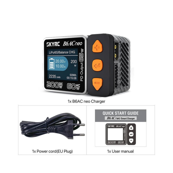 Зарядное устройство SkyRC B6AC Neo (AC 60W/DC 200W)
