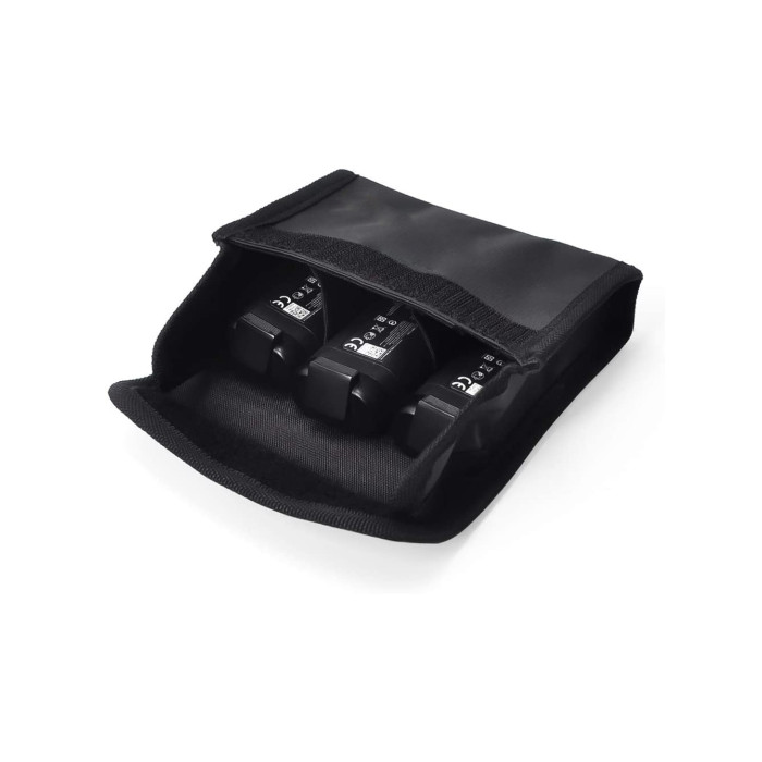 Огнеупорный чехол для трех аккумуляторов DJI Mavic Mini, DJI Mini 2, DJI Mini SE