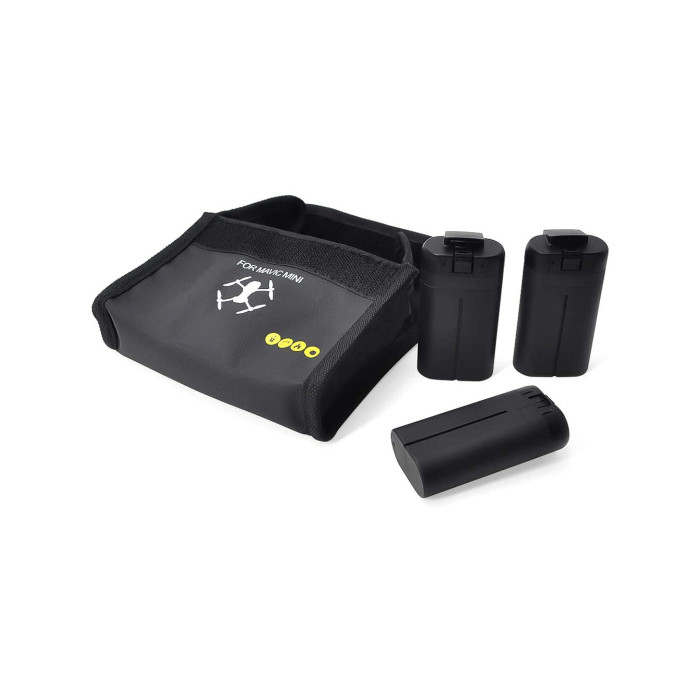 Огнеупорный чехол для трех аккумуляторов DJI Mavic Mini, DJI Mini 2, DJI Mini SE