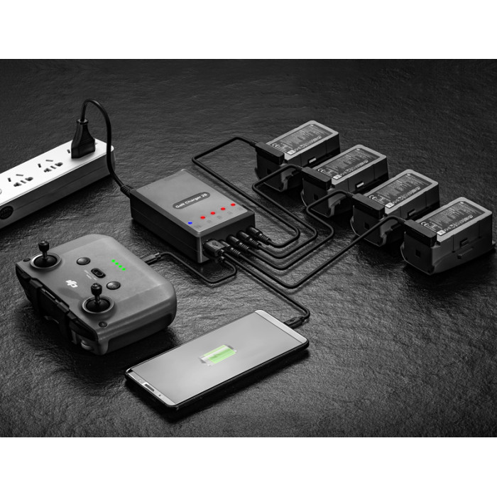 Зарядное устройство для нескольких аккумуляторов DJI Air 2, Air 2S StartRC