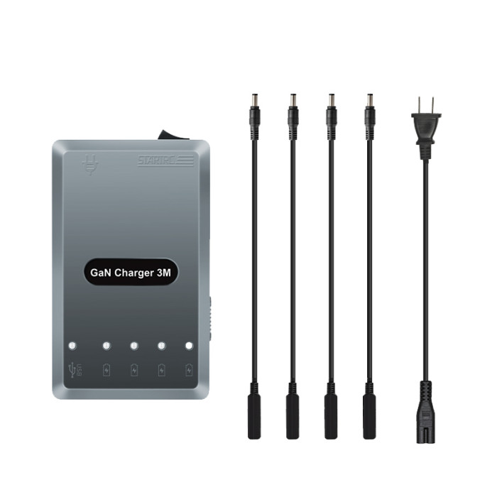 Сетевая зарядная станция 6в1 для нескольких аккумуляторов DJI Mavic 3 StartRC (1111303)