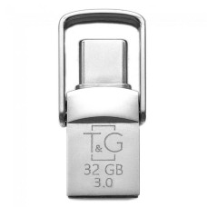 USB флеш накопитель 3.0 USB-Type C 32GB T&G металлическая серия 104
