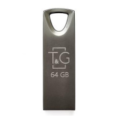 USB флеш накопитель USB 64GB T&G металлическая серия 117 черный