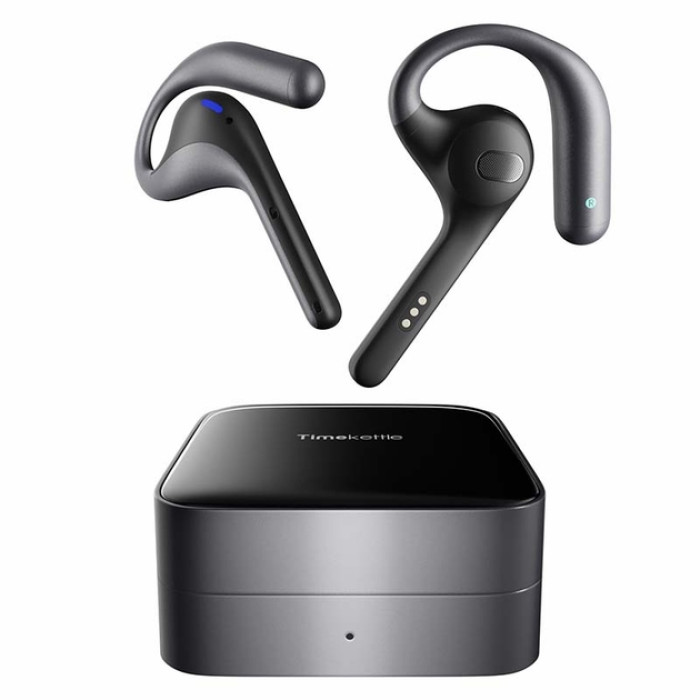 Наушники переводчик Timekettle W4 Pro двухсторонний синхронный перевод, 40 языков, оффлайн + онлайн Black