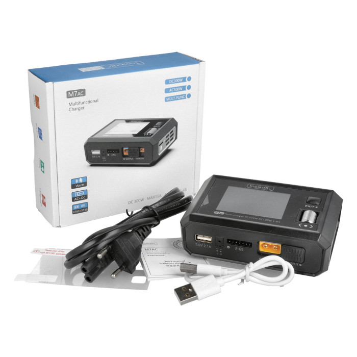Charger ToolkitRC M7AC (AC 100W / DC 300W)