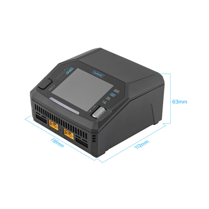 Зарядное устройство ToolkitRC M6DAC Pro (AC 300W/DC 400W x2)