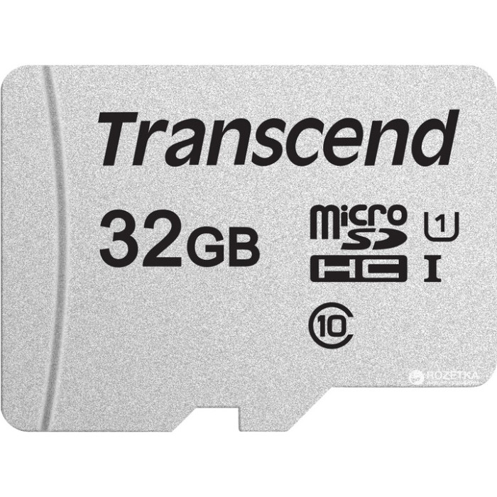 Transcend 32GB UHS-I U1 microSD memory card