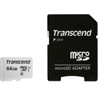 Transcend 64GB UHS-I U1 microSD memory card