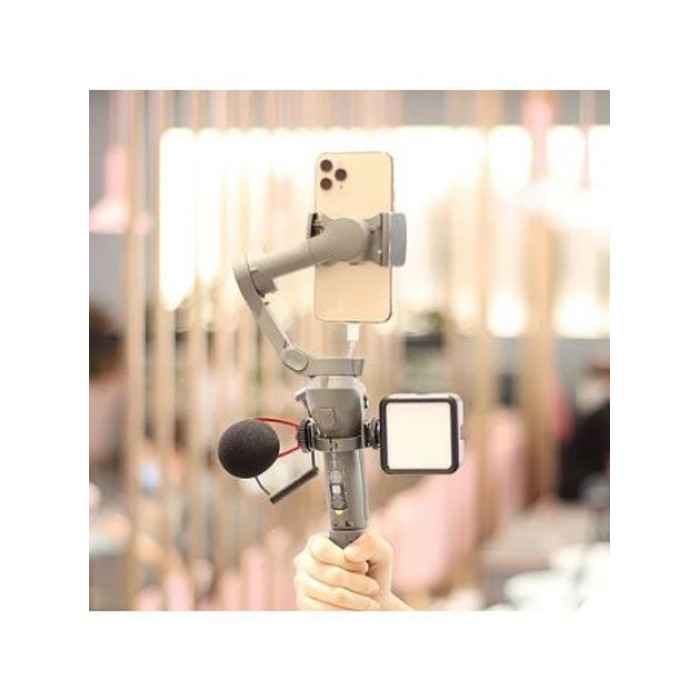 Двойной кронштейн с креплением холодного башмака для DJI Osmo Mobile UURig R037