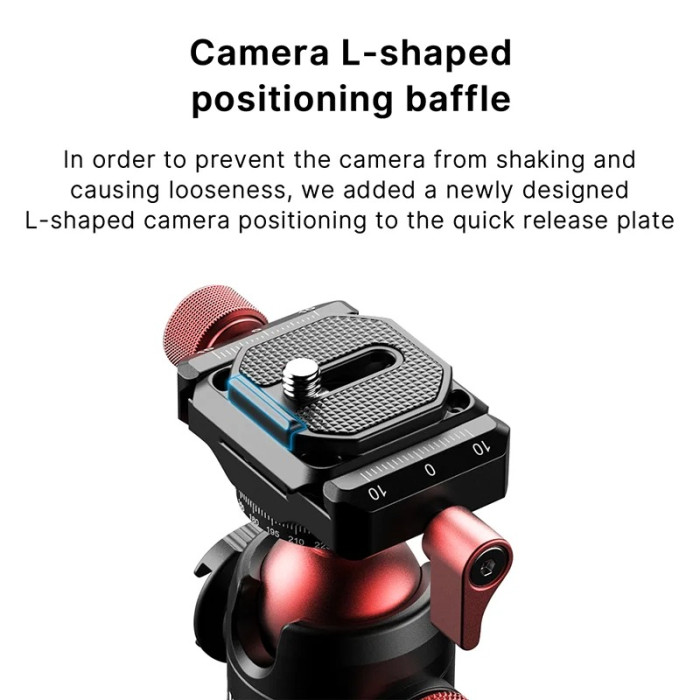 Штативная головка Ulanzi U-70 Creative Cold Shoe Ballhead (2104)
