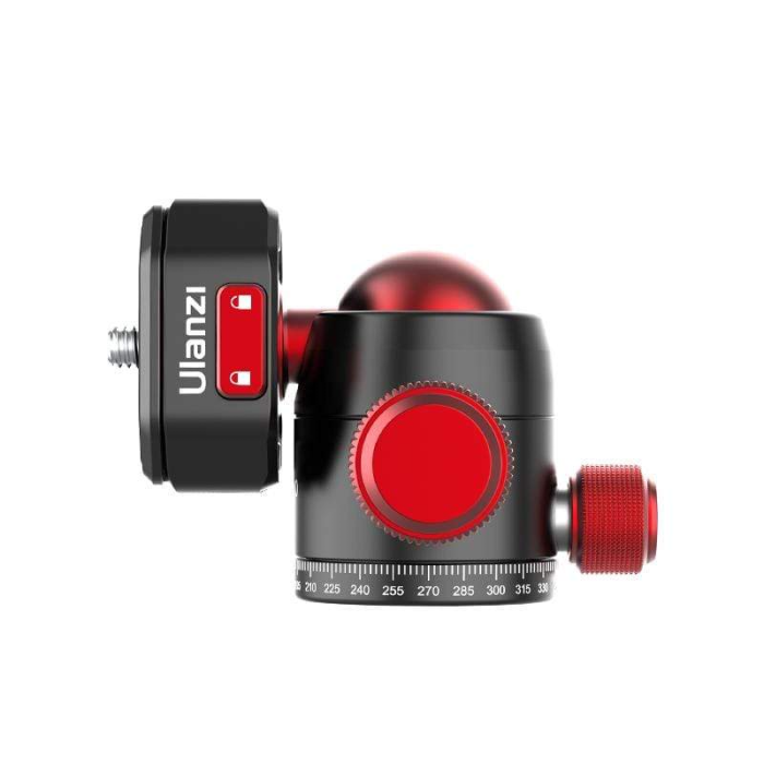 Быстросъемная шаровая головка Ulanzi U-100 Mini Claw Quick Release Pan Ball Head (2305)