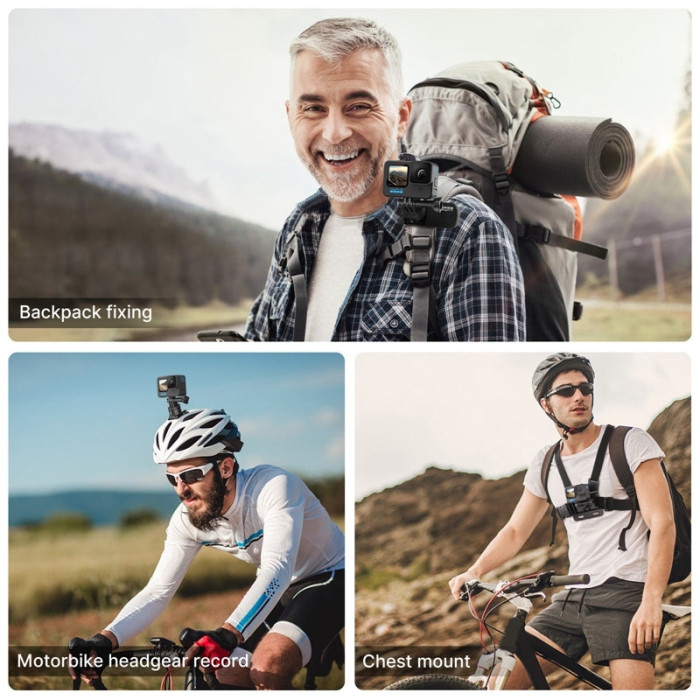 Крепление для экшн-камеры штатива быстросъемное Ulanzi Go Quick II (2844)