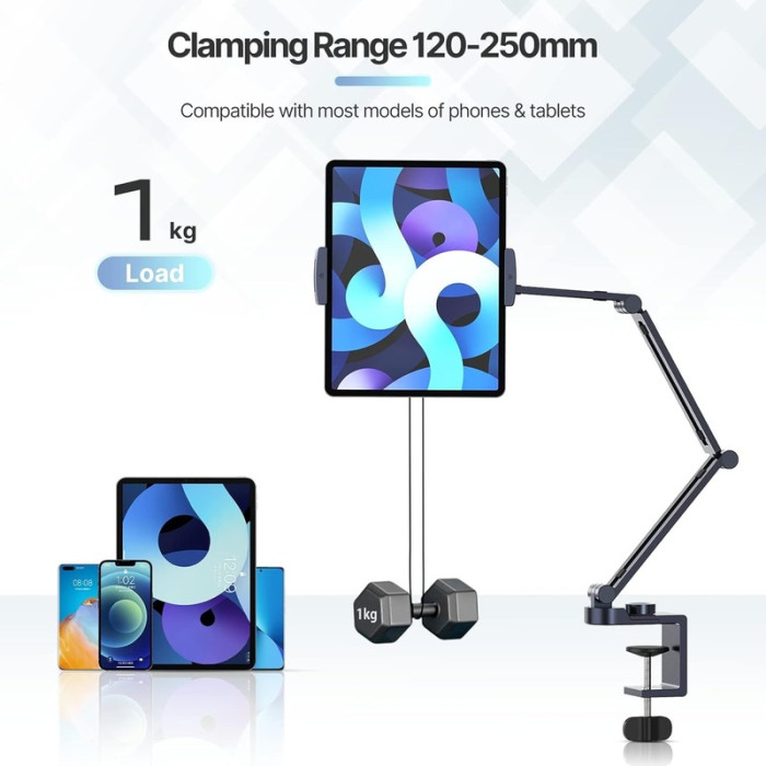 Настольный держатель для телефона и планшета VIJIM LS31 Foldable PAD Holder (3120)