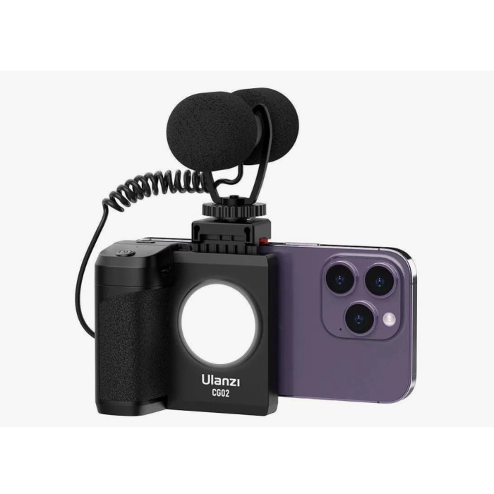 Держатель Ulanzi CG-02 Smartphone Camera Grip With Fill Light (3282A)