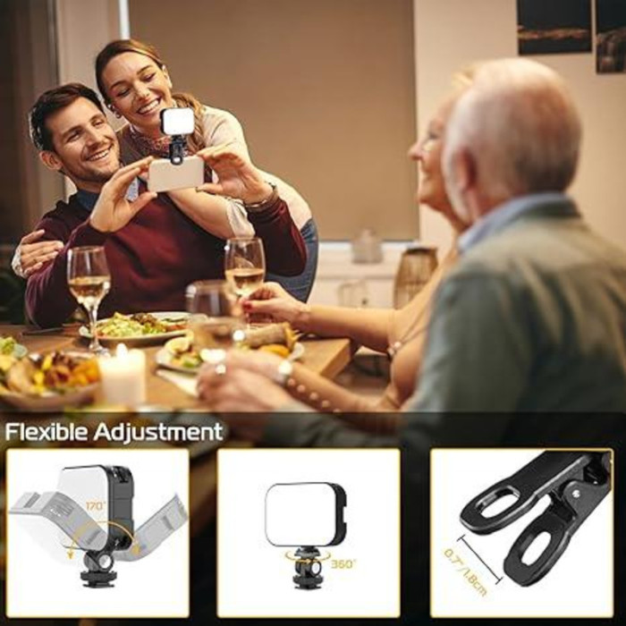 Накамерный свет ULANZI VL100X Selfie Light (3356)