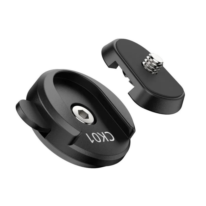 Платформа быстросъемная Ulanzi CK01 на резьбу 1/4" для штатива монопода (C052)