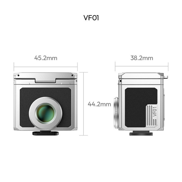 Универсальный видоискатель Ulanzi VF01 с креплением Cold Shoe для фотоаппаратов Silver (C108)