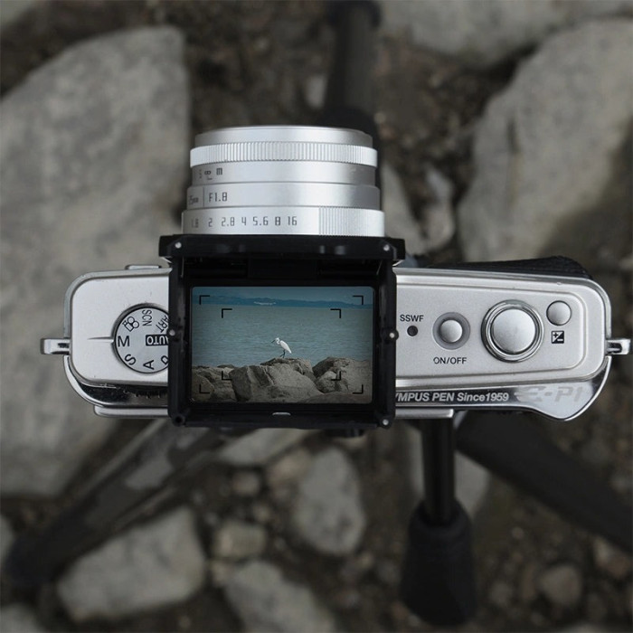 Универсальный видоискатель Ulanzi VF01 с креплением Cold Shoe для фотоаппаратов Silver (C108)