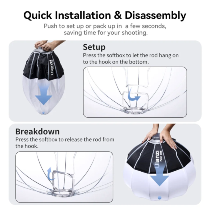 Юбка для Софтбокса Ulanzi Vijim 65cm (UV-L108 LAS005)