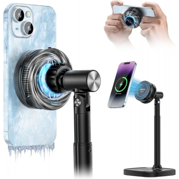 Подставка магнитная Ulanzi SK-10 беспроводная зарядка и охлаждение MagSafe (M020)