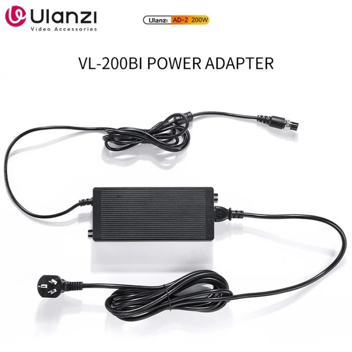 Блок питания Ulanzi AD-2 power adapter for 200W Video Light  (EU Plug) (P016)