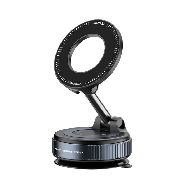 Мини-вакуумный магнитный держатель Ulanzi SK-25 двухсторонний на присоске (S003)