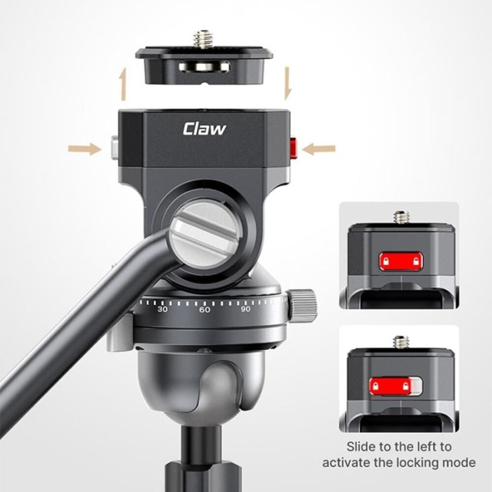 Быстросъемная пластина Ulanzi TT09 Claw (T069GBD1)