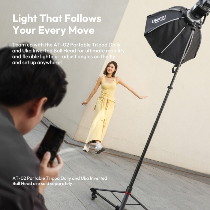 Штатив Ulanzi AT-05 2M Heavy Duty Foldable Light Stand (T083)