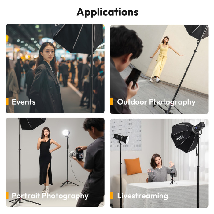 Штатив Ulanzi AT-05 2M Heavy Duty Foldable Light Stand (T083)